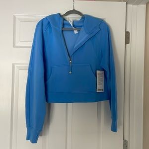 Lululemon Scuba Oversized Half-Zip Hoodie *New Year Gold Accents